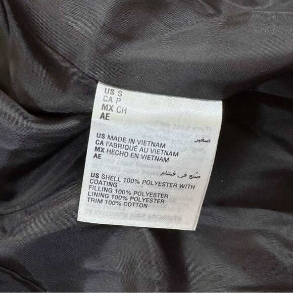 Black Quilted Jacket S - Picture 3 of 6